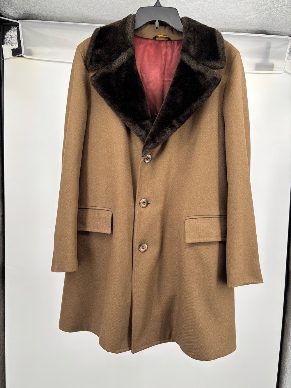 Vintage 60’s Northern Aire Men’s All Weather Car Coat, Size 44